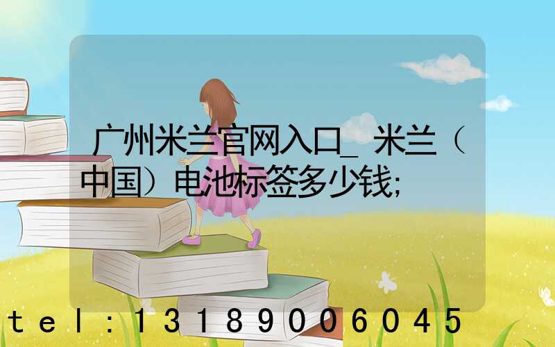 广州米兰官网入口_米兰（中国）电池标签多少钱