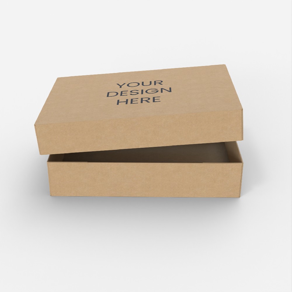 瓦楞纸盒米兰官网入口_米兰（中国）厂家-露底对盖盒设计结构图