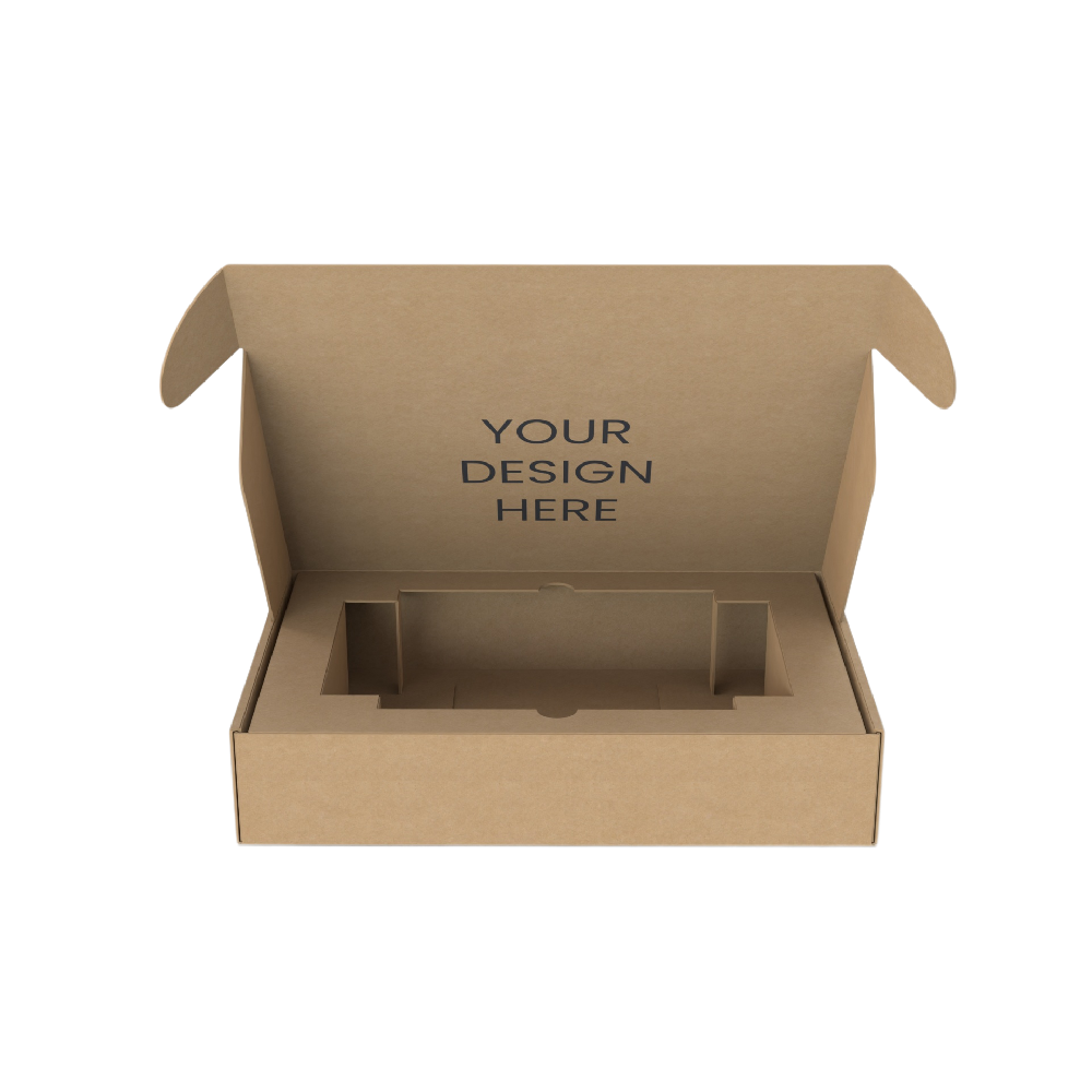 米兰官网入口_米兰（中国）厂 化妆品包装盒定制- 矩形底座内衬飞机盒设计结构图